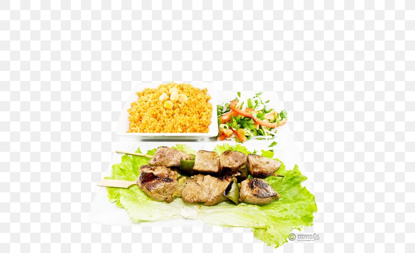 Shish Kebab Shawarma Vegetarian Cuisine Garnish, PNG, 500x500px, Kebab, Cuisine, Dish, Finger Food, Food Download Free