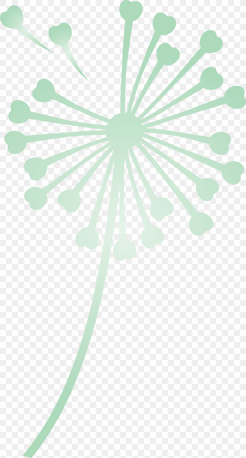 Dandelion, PNG, 1610x3000px, Dandelion, Computer, Floral Design, Green, Leaf Download Free