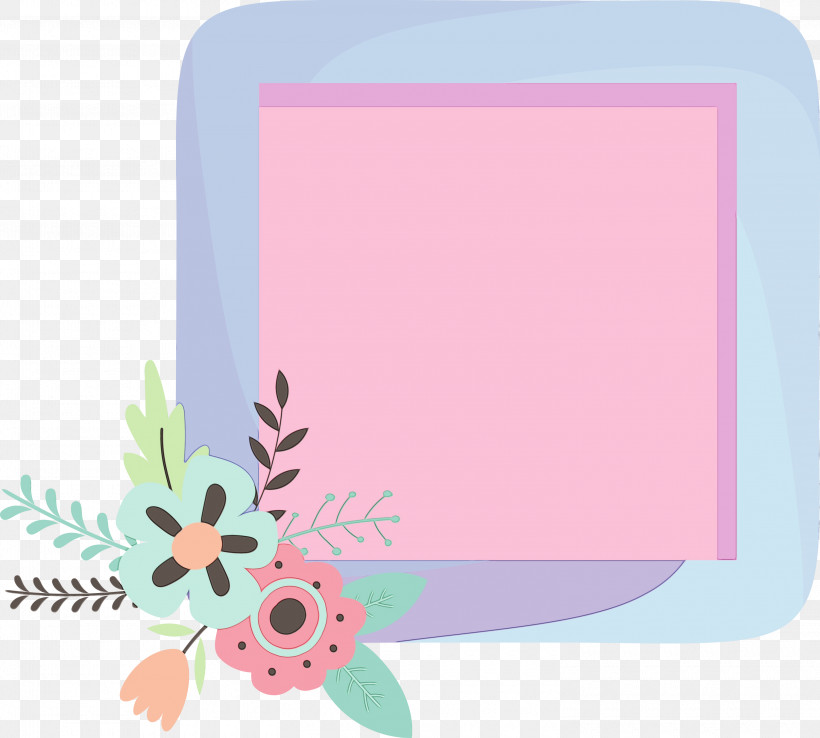 Picture Frame, PNG, 3000x2703px, Flower Photo Frame, Film Frame, Flower, Flower Frame, Geometry Download Free