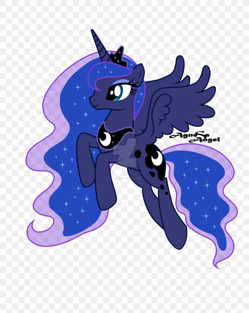 Pony Princess Luna Hearth's Warming Eve Cartoon Fan Art, PNG, 774x1032px, Pony, Animal Figure, Author, Cartoon, Cobalt Blue Download Free