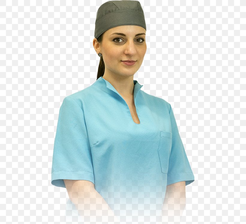 Surgeon Hospital Gowns Stethoscope Medical Glove, PNG, 477x747px, Surgeon, Aqua, Blue, Gown, Health Care Download Free