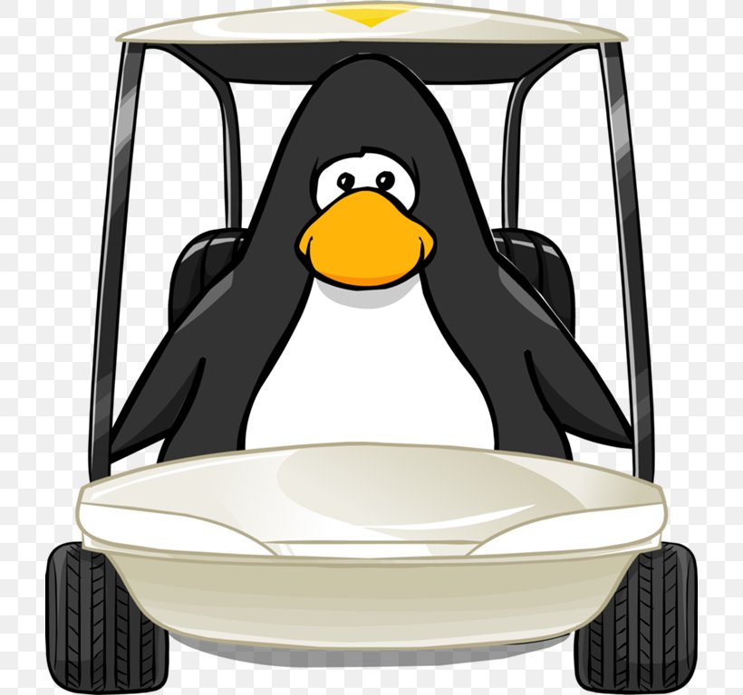 Penguin Golf Buggies Golf Balls Clip Art, PNG, 720x768px, Penguin, Ball, Beak, Bird, Cart Download Free