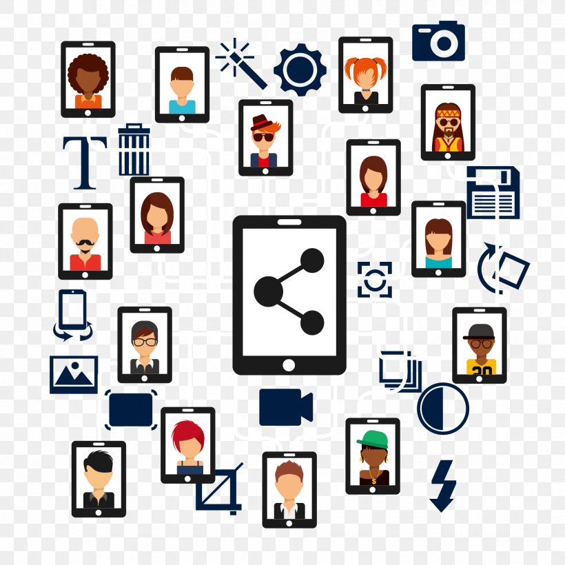 Social Media Computer Network Icon, PNG, 1776x1776px, Social Media, Area, Avatar, Brand, Communication Download Free
