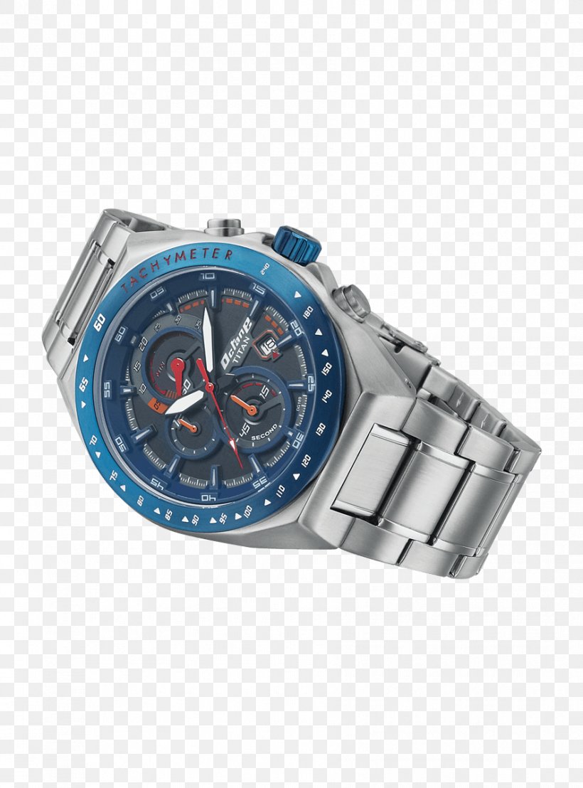 Watch Titan Company Tachymeter Blue Chronograph, PNG, 888x1200px, Watch, Analog Watch, Blue, Brand, Chronograph Download Free