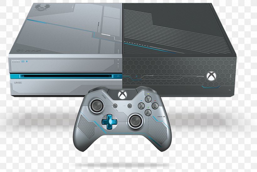 Halo 5: Guardians Microsoft Xbox One Halo: Combat Evolved Video Game Consoles, PNG, 1003x672px, Halo 5 Guardians, Electronic Device, Electronics, Electronics Accessory, Forza Download Free