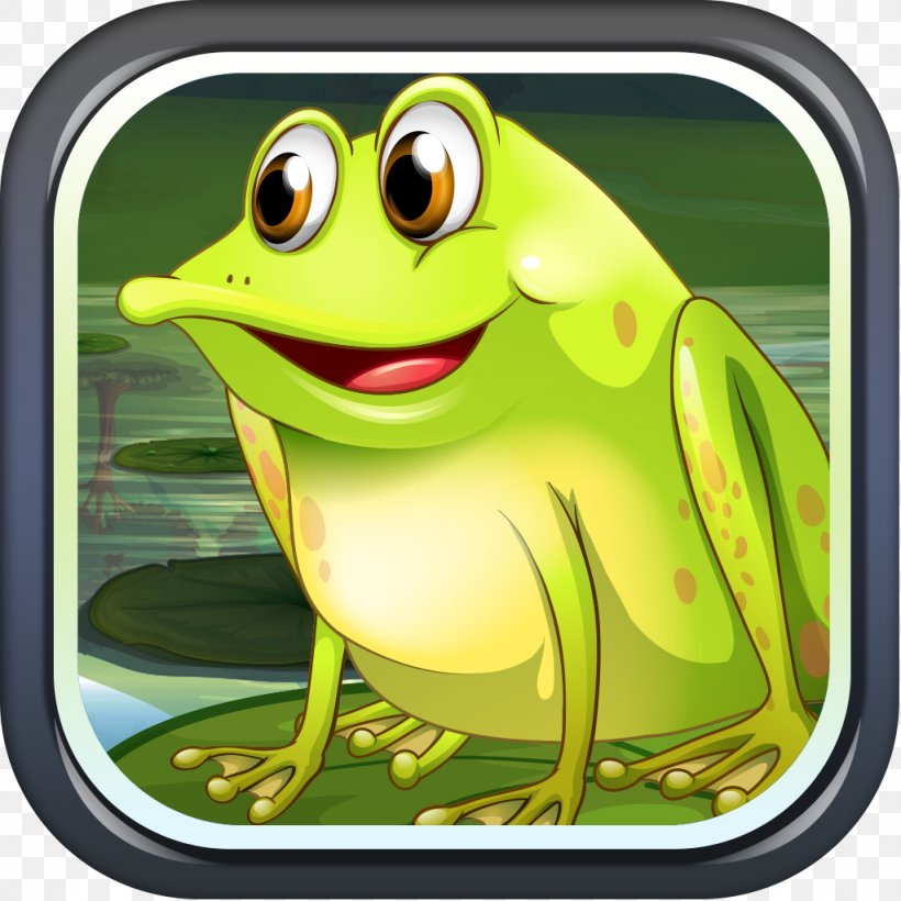 True Frog Tree Frog Toad, PNG, 1024x1024px, True Frog, Amphibian, Animated Cartoon, Fauna, Frog Download Free