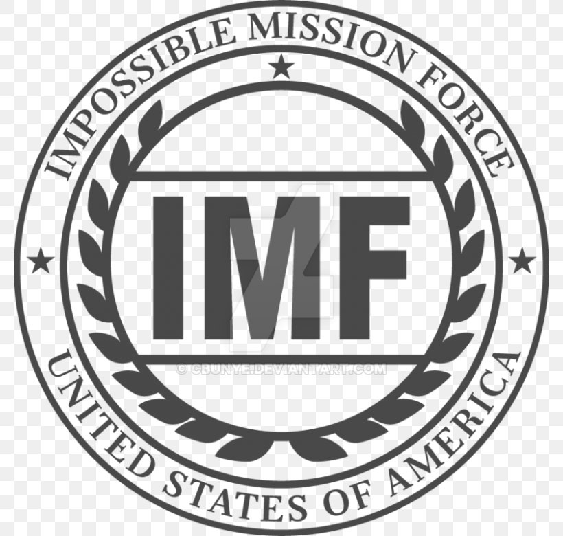 Impossible Missions Force Logo Mission: Impossible Emblem Vector Graphics, PNG, 780x780px, Impossible Missions Force, Area, Black And White, Brand, Drawing Download Free