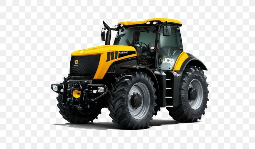 JCB Fastrac Tractor Agricultural Machinery John Deere, PNG, 640x480px, Jcb Fastrac, Agricultural Machinery, Agriculture, Automotive Tire, Automotive Wheel System Download Free