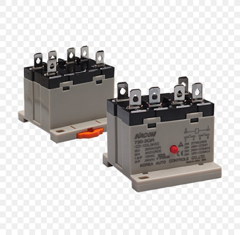 Relay DIN Rail Transformer Electrical Network Electronic Circuit, PNG, 800x800px, Relay, Circuit Component, Computer Hardware, Din Rail, Einschalter Download Free