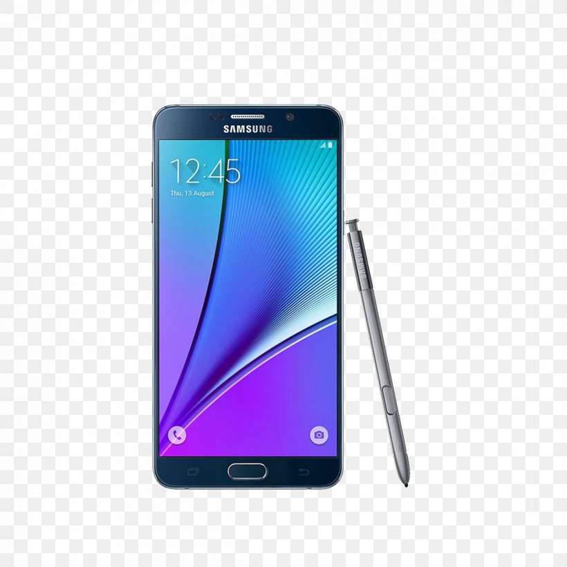 Samsung Galaxy Note 5 Samsung Galaxy S6 Android Telephone, PNG, 1200x1200px, 32 Gb, Samsung Galaxy Note 5, Android, Black, Cellular Network Download Free