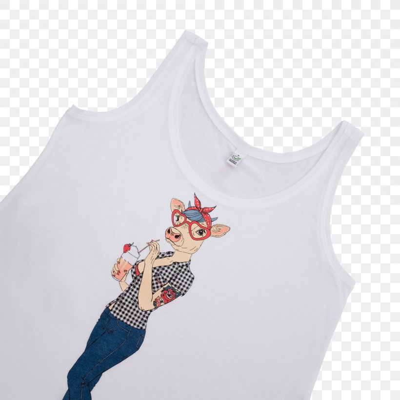 T-shirt Outerwear Sleeveless Shirt Neck, PNG, 2000x2000px, Tshirt, Active Tank, Animal, Clothing, Neck Download Free