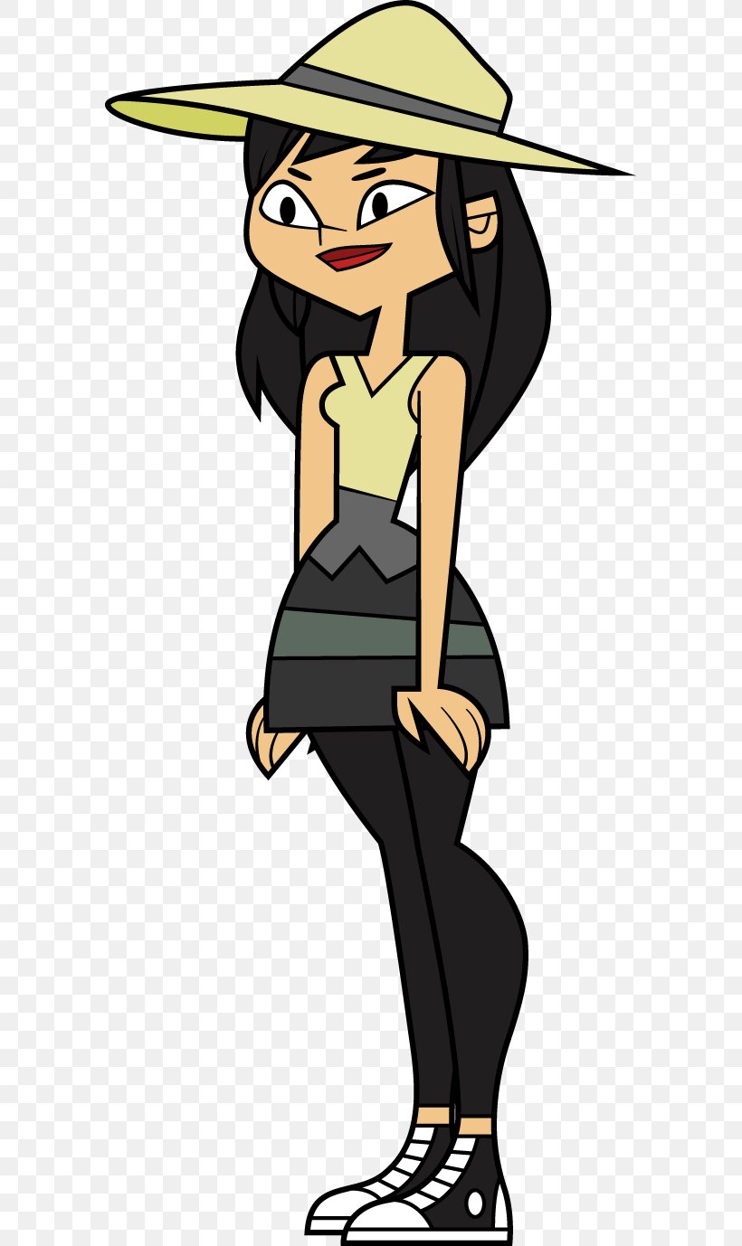 Leshawna Total Drama Season 5 Television Show Night, PNG, 587x1378px, Watercolor, Cartoon, Flower, Frame, Heart Download Free