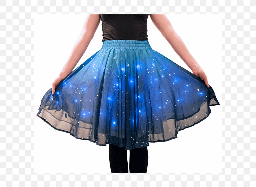 Twinkling Waist Star Skirt Clothing Sizes, PNG, 600x600px, Twinkling, Battery Pack, Blue, Clothing Sizes, Cobalt Blue Download Free