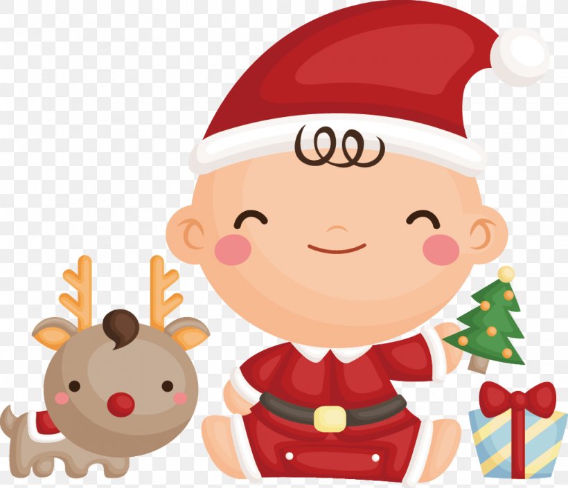 Christmas Decoration, PNG, 1018x876px, Santa Claus, Art, Boy, Child, Christmas Download Free