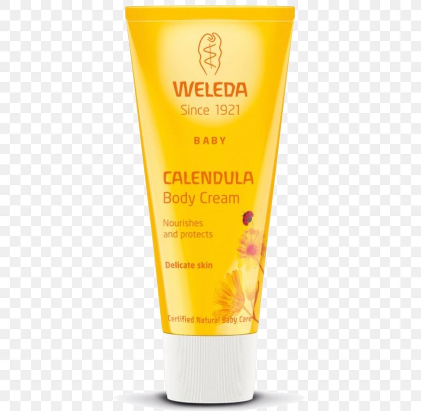 Lotion Weleda Baby Calendula Face Cream Marigolds, PNG, 800x800px, Lotion, Baby Shampoo, Child, Cream, Infant Download Free