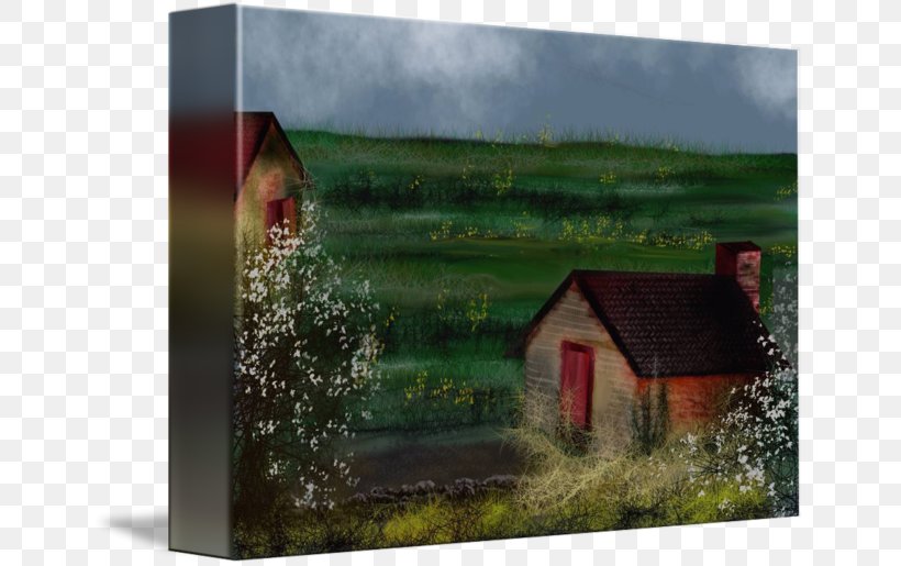 Painting Flower, PNG, 650x515px, Painting, Barn, Flower, Home, House Download Free