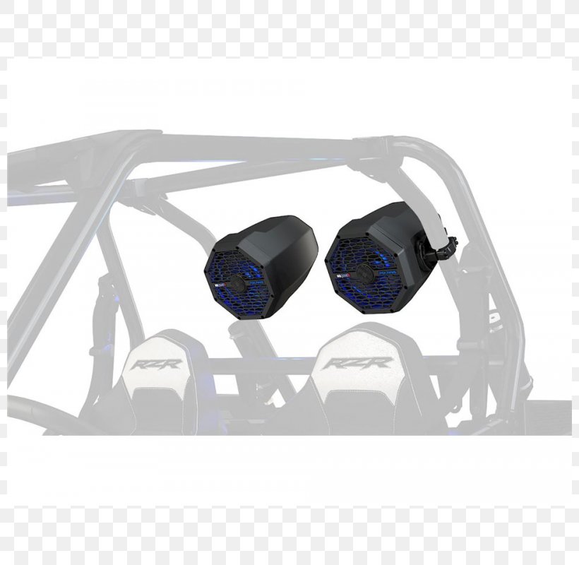 Polaris RZR Polaris Industries Side By Side Sound Loudspeaker, PNG, 800x800px, Polaris Rzr, Allterrain Vehicle, Diving Mask, Eyewear, Goggles Download Free