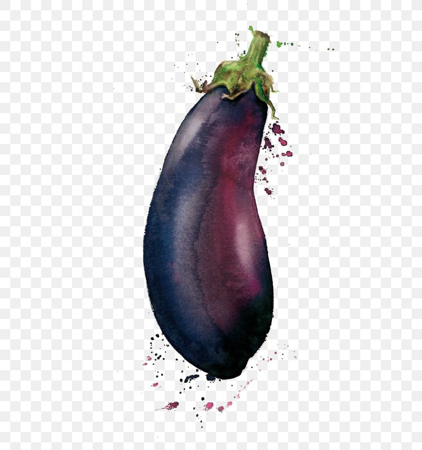Watercolor Painting Vegetable Drawing Illustration, PNG, 564x875px, Watercolor Painting, Art, Color, Drawing, Eggplant Download Free