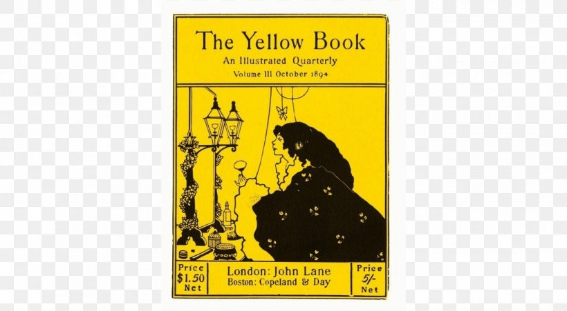 Artist Poster Work Of Art The Yellow Book, PNG, 1350x743px, Artist, Advertising, Aestheticism, Art, Aubrey Beardsley Download Free