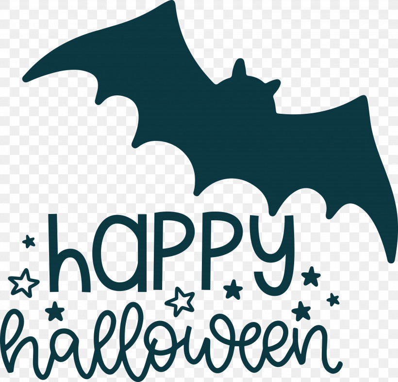 Happy Halloween, PNG, 3000x2887px, Happy Halloween, Batm, Biology, Black, Black And White Download Free