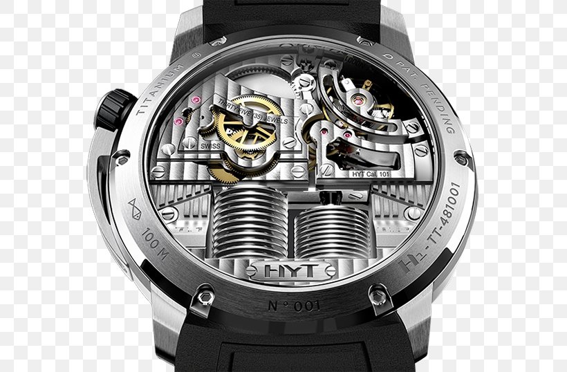 Mechanical Watch Baselworld HYT, PNG, 580x538px, Watch, Baselworld, Brand, Clock, Counterfeit Watch Download Free