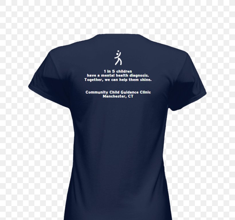 T-shirt Community Child Guidance Clinic Community Child Guidance: Helman Carol L MD Logo, PNG, 679x769px, Tshirt, Active Shirt, Blue, Brand, Child Download Free