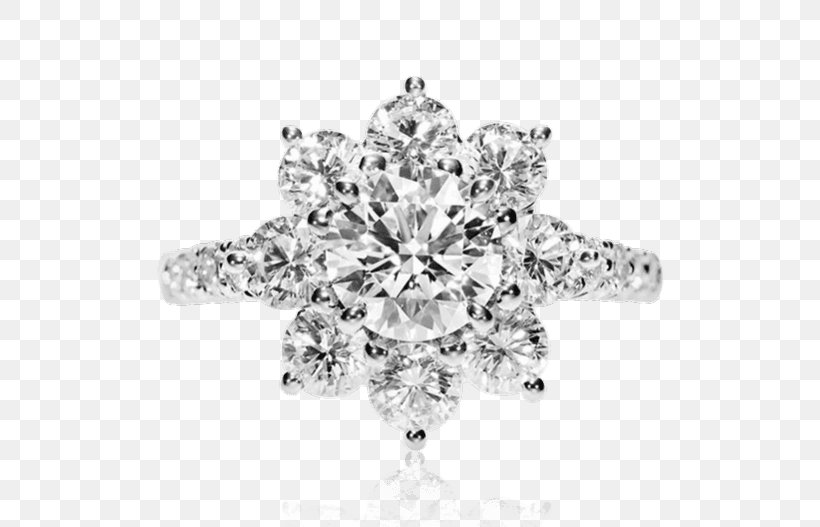 Engagement Ring Harry Winston, Inc. Diamond Cut, PNG, 540x527px, Engagement Ring, Body Jewelry, Brilliant, Brooch, Carat Download Free