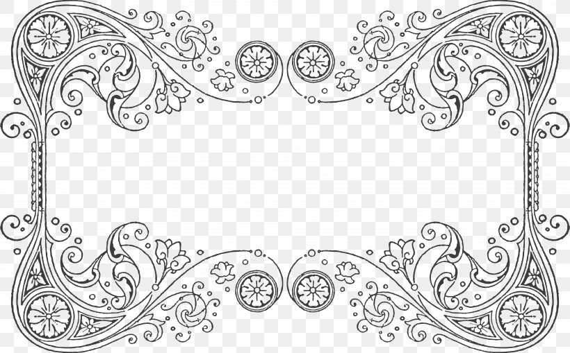 Ornament Picture Frames Art Pattern, PNG, 4014x2496px, Watercolor, Cartoon, Flower, Frame, Heart Download Free