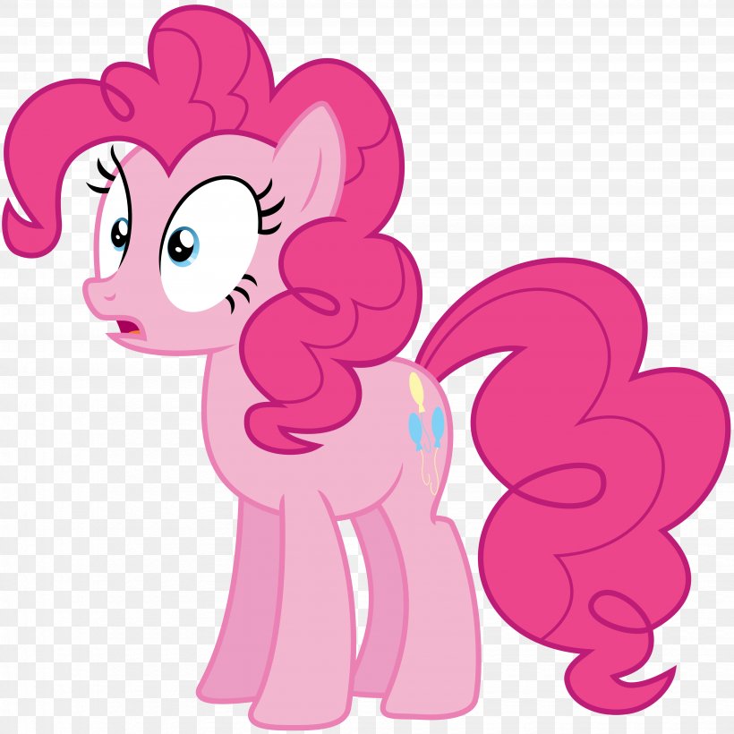 Pinkie Pie Rarity Pony Rainbow Dash Twilight Sparkle, PNG, 3700x3700px, Watercolor, Cartoon, Flower, Frame, Heart Download Free
