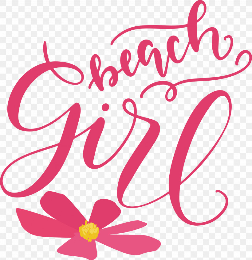 Beach Girl Summer, PNG, 2900x3000px, Beach Girl, Cartoon, Cut Flowers, Floral Design, Flower Download Free