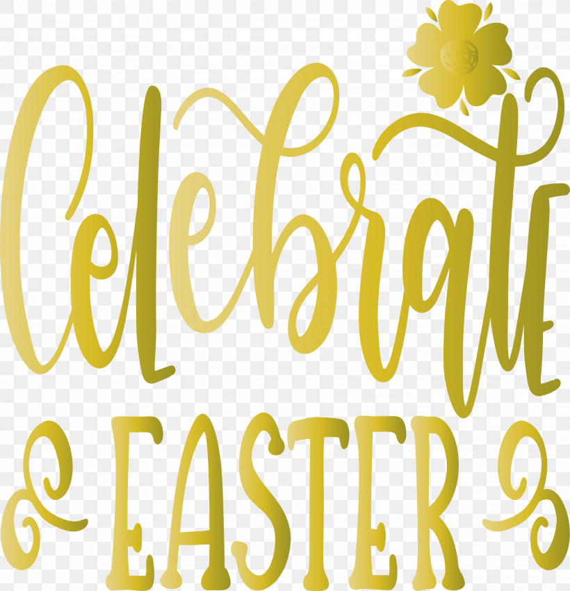 Easter Day Easter Sunday, PNG, 2888x3000px, Easter Day, Easter Sunday, Text, Yellow Download Free