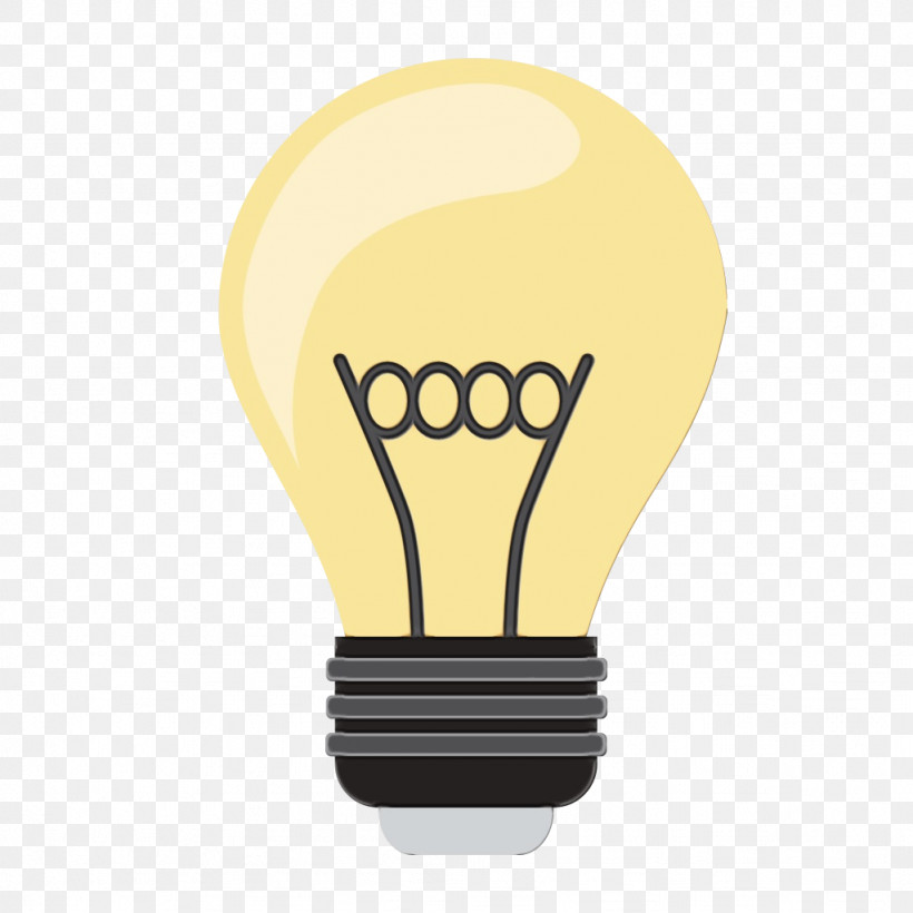 Light Bulb, PNG, 1024x1024px, Watercolor, Incandescent Light Bulb, Light Bulb, Logo, Paint Download Free