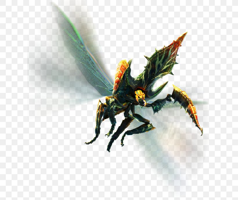 Monster Hunter 4 Monster Hunter: World Monster Hunter 2 Monster Hunter Generations, PNG, 631x689px, Monster Hunter 4, Bestiary, Capcom, Dragon, Insect Download Free