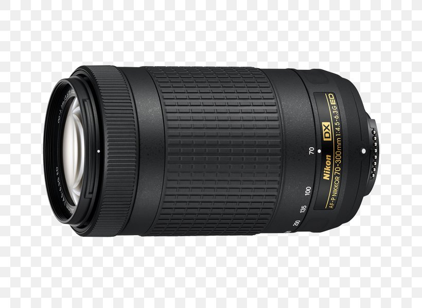 Nikon AF-P DX Nikkor 70-300mm F/4.5-6.3G ED VR Autofocus Nikon DX Format, PNG, 800x600px, Nikkor, Autofocus, Camera, Camera Accessory, Camera Lens Download Free