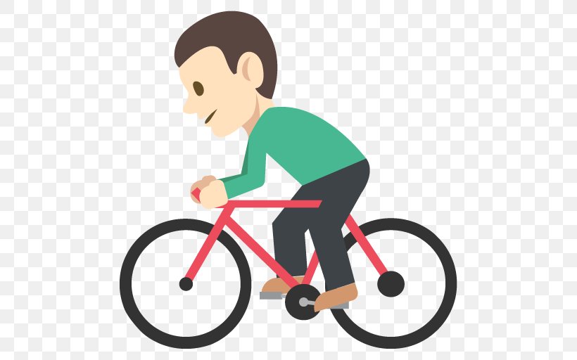 Bicycle Cycling Emoji Cycle Masters Motorcycle, PNG, 512x512px, Bicycle, Bicycle Accessory, Bicycle Carrier, Bicycle Frame, Bicycle Part Download Free