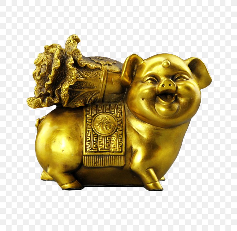 Domestic Pig Gold Copper, PNG, 800x800px, Domestic Pig, Animal, Brass, Bronze, Chemical Element Download Free