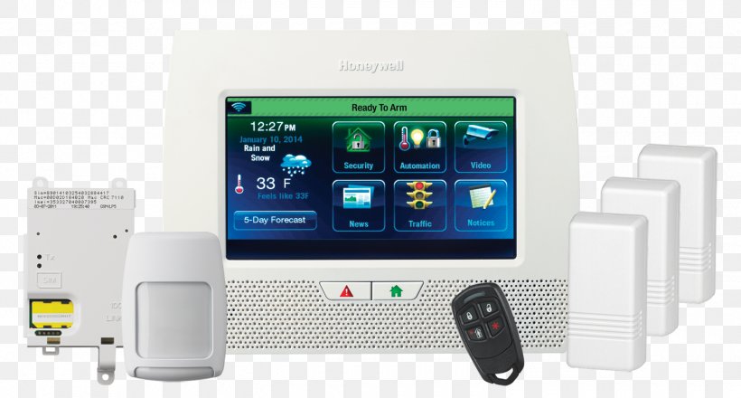 Lynx Honeywell Security Alarms & Systems Home Automation Kits, PNG, 1500x806px, Lynx, Alarm Device, Automation, Control System, Electronic Device Download Free
