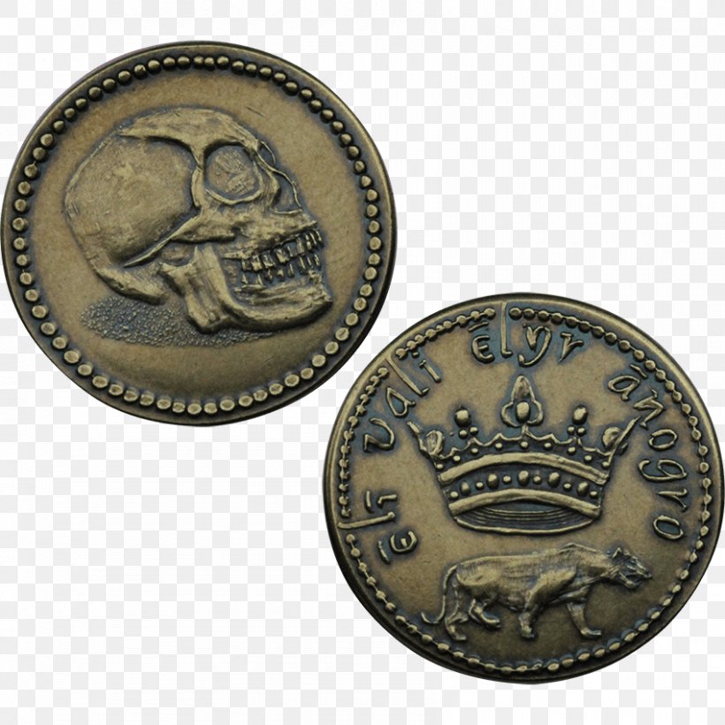 Coin Daenerys Targaryen Theon Greyjoy House Greyjoy House Baratheon, PNG, 850x850px, Coin, Brass, Button, Copper, Currency Download Free