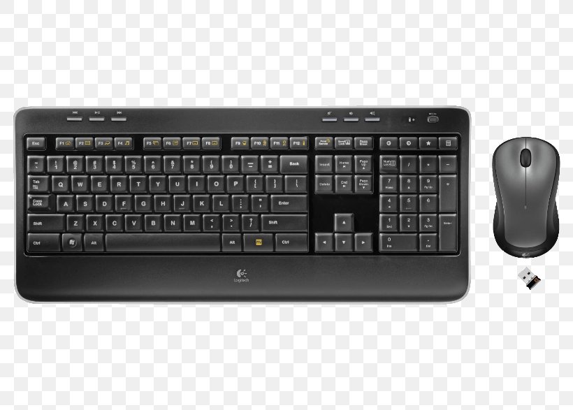 Computer Keyboard Computer Mouse Wireless Keyboard Logitech Unifying Receiver, PNG, 786x587px, Computer Keyboard, Computer Accessory, Computer Component, Computer Hardware, Computer Mouse Download Free