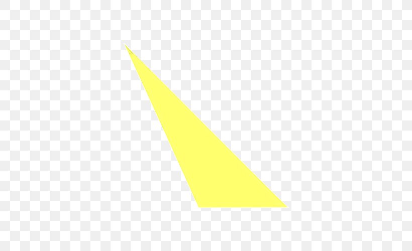 Line Triangle, PNG, 500x500px, Triangle, Yellow Download Free