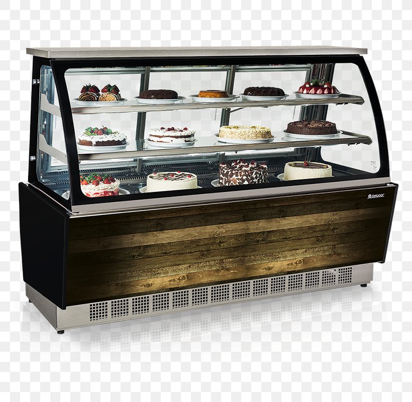 Refrigeration Cold Expositor Bakery, PNG, 800x800px, Refrigeration, Bakery, Cold, Display Case, Display Window Download Free