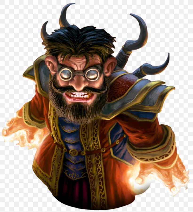 World Of Warcraft Trading Card Game Goblin Gnome Warlock, PNG, 1000x1100px, World Of Warcraft, Art, Character, Facial Hair, Fantastic Art Download Free