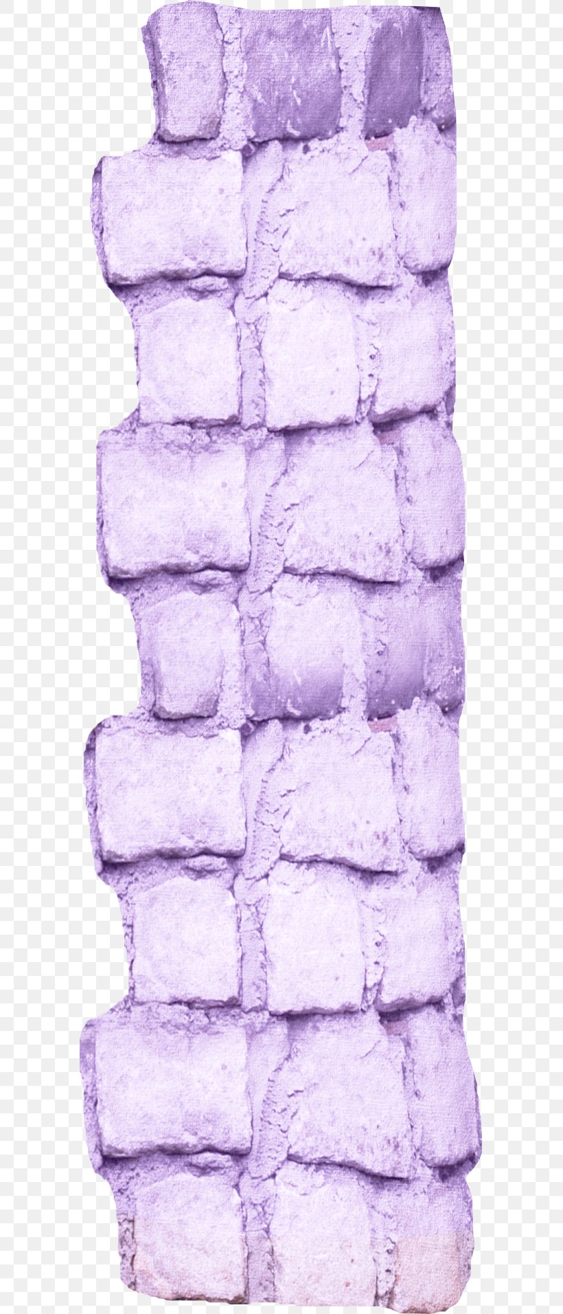 Brick Partition Wall, PNG, 587x1912px, Brick, Lavender, Lilac, Material, Purple Download Free