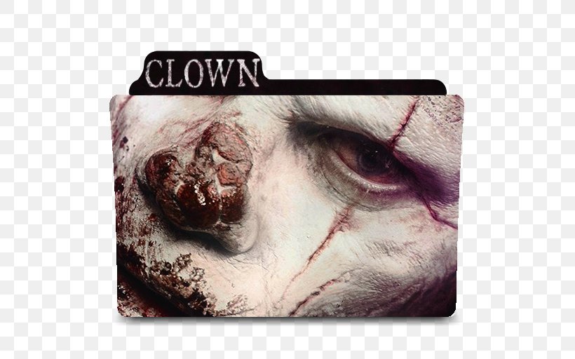 Frowny The Clown Evil Clown Horror Film, PNG, 512x512px, Watercolor, Cartoon, Flower, Frame, Heart Download Free