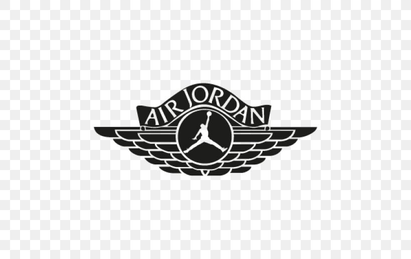 Jumpman Air Jordan Logo Shoe, PNG, 518x518px, Jumpman, Air Jordan, Black And White, Brand, Emblem Download Free