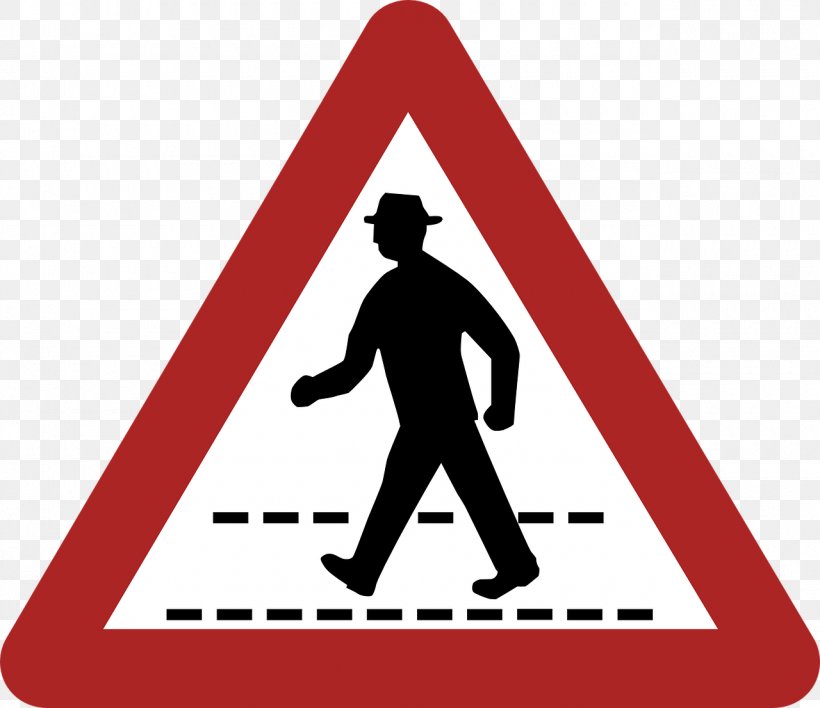 Traffic Sign Pedestrian Crossing Warning Sign Vienna Convention On Road ...