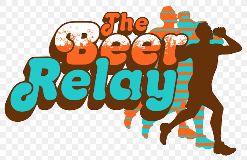 Beer Relay Race Logo Racing Running, PNG, 997x650px, Beer, Area, Brand, Eating, Human Behavior Download Free