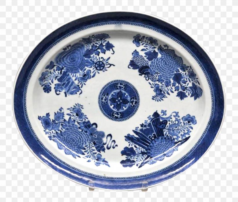 Blue And White Pottery Plate Chinese Export Porcelain Chinese Ceramics, PNG, 3750x3181px, Blue And White Pottery, Antique, Blue, Blue And White Porcelain, Ceramic Download Free