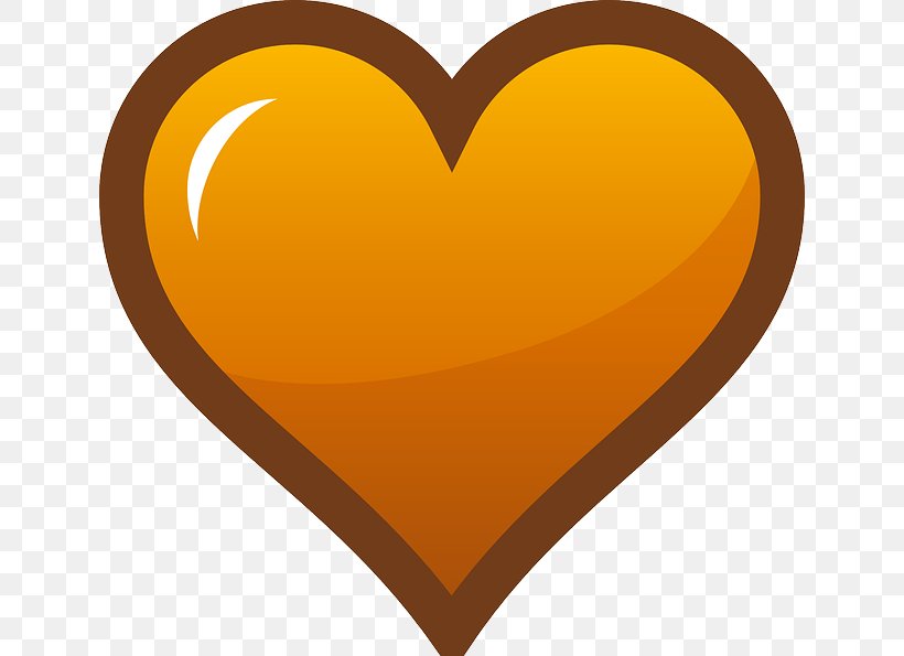 Heart Clip Art, PNG, 640x595px, Heart, Love, Orange, Royaltyfree, Valentine S Day Download Free