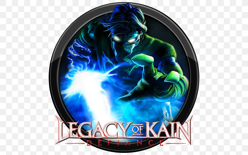 Legacy Of Kain: Defiance Legacy Of Kain: Soul Reaver Soul Reaver 2 Blood Omen 2 Nosgoth, PNG, 512x512px, Legacy Of Kain Defiance, Blood Omen 2, Blood Omen Legacy Of Kain, Electric Blue, Game Download Free